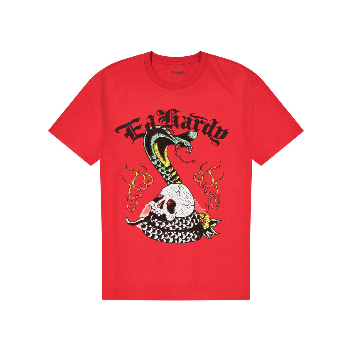 Cobra Skull Boxy Tee VTG RED | Ed Hardy