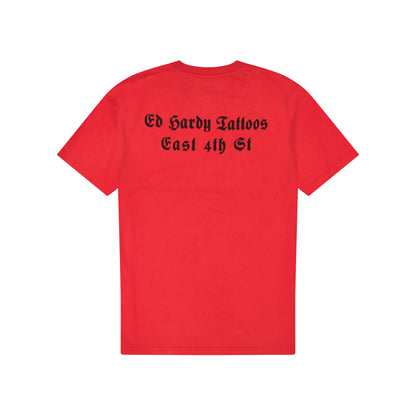 Cobra Skull Boxy Tee VTG RED | Ed Hardy