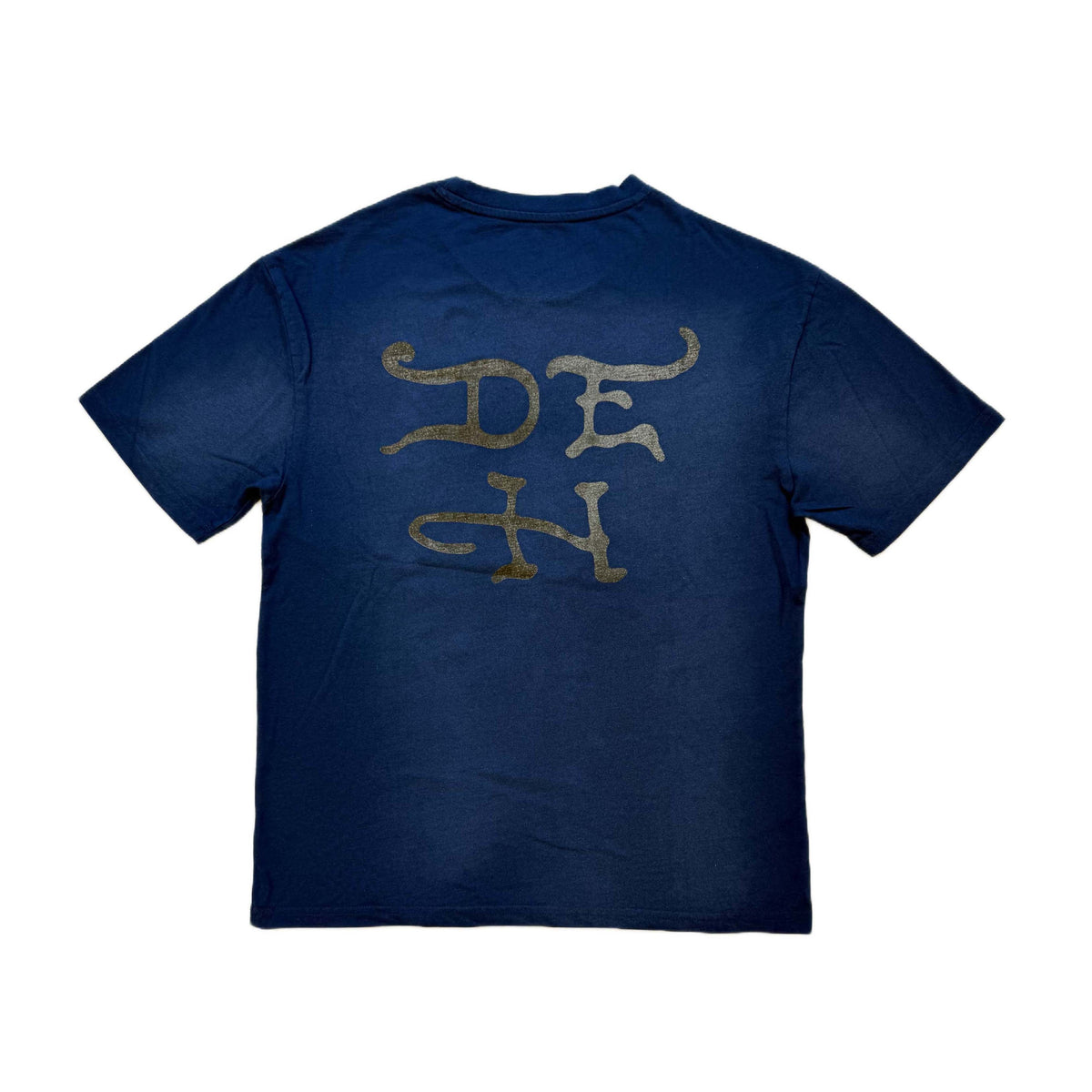 Wolf Boxy Tee SUNFADE NAVY | Ed Hardy
