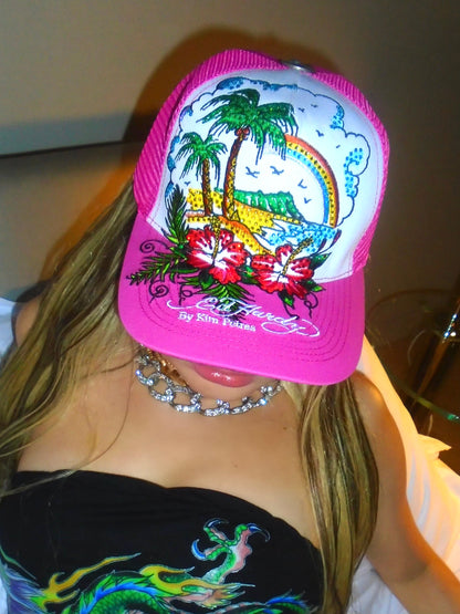 Dragon Crop Tube Top BLACK | Ed Hardy