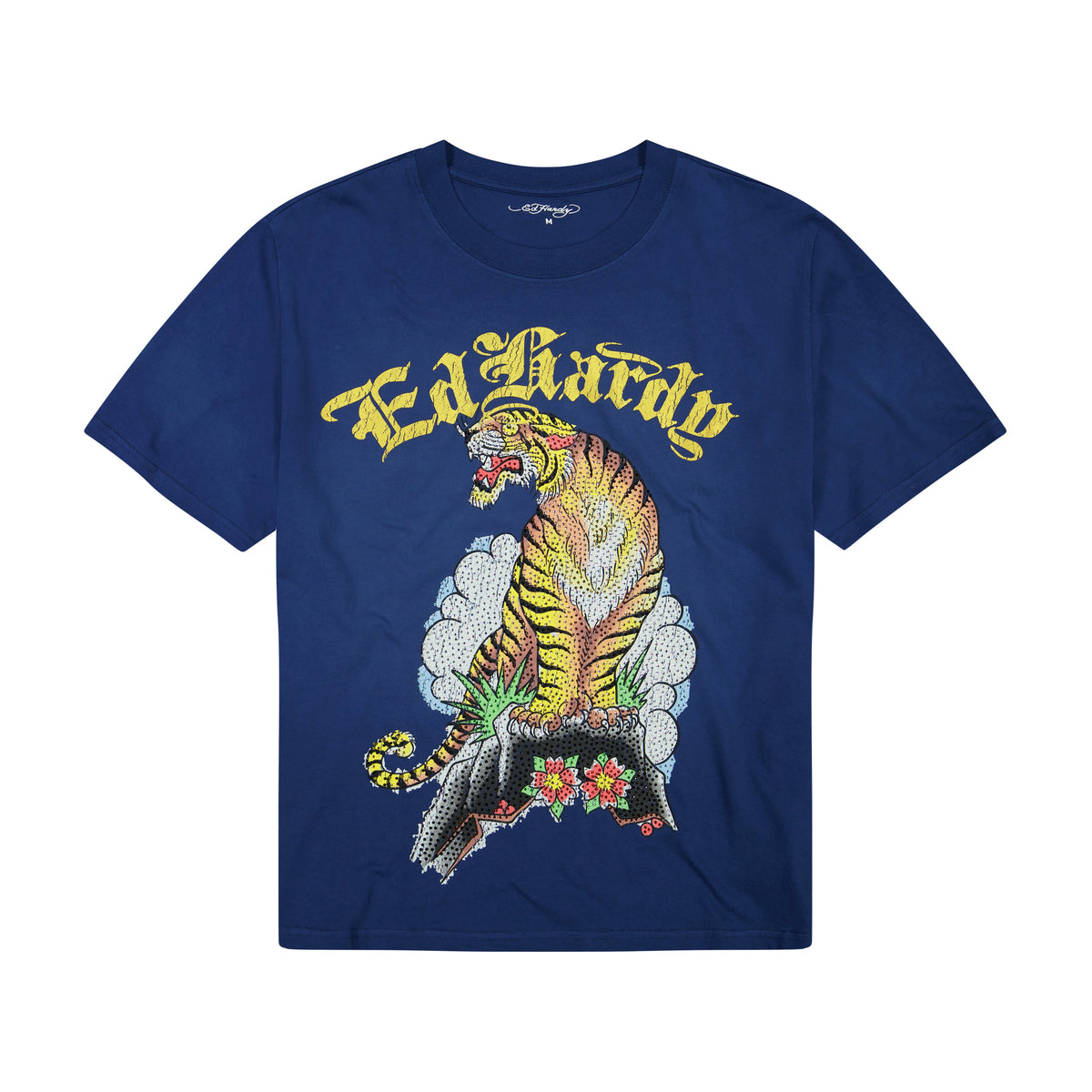 Tiger Mountain Boxy Tee SUNFADE NAVY | Ed Hardy