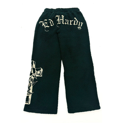 Mary Sherpa Pants HUNTER | Ed Hardy